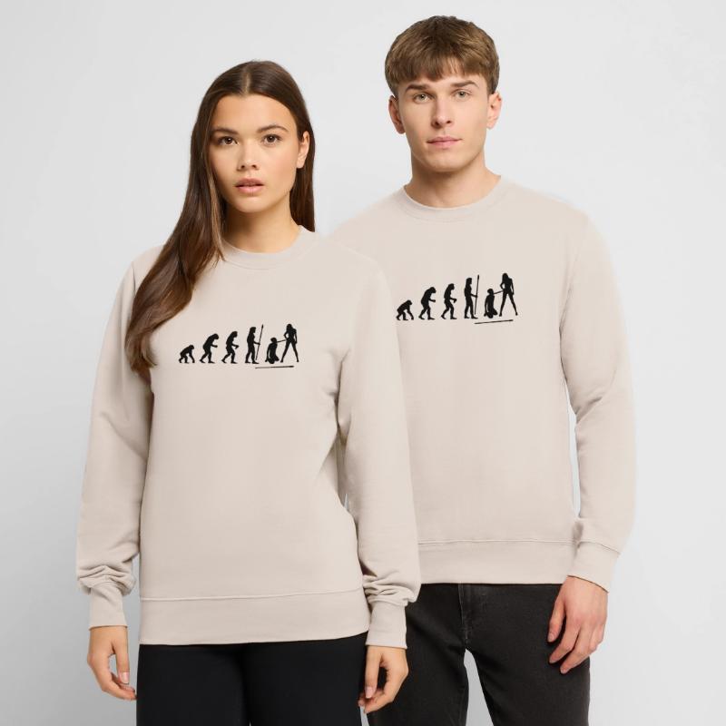 evolution_wedding1 Unisex Pullover