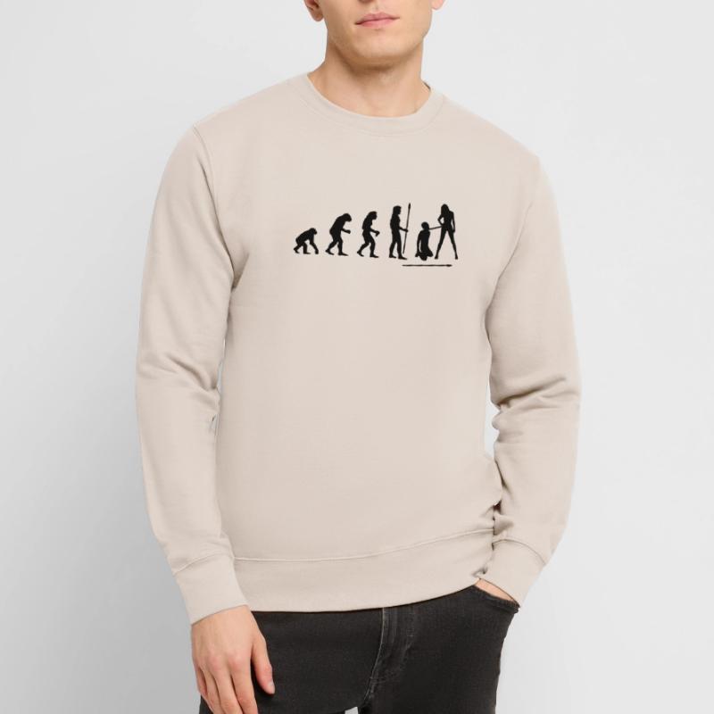 evolution_wedding1 Unisex Pullover
