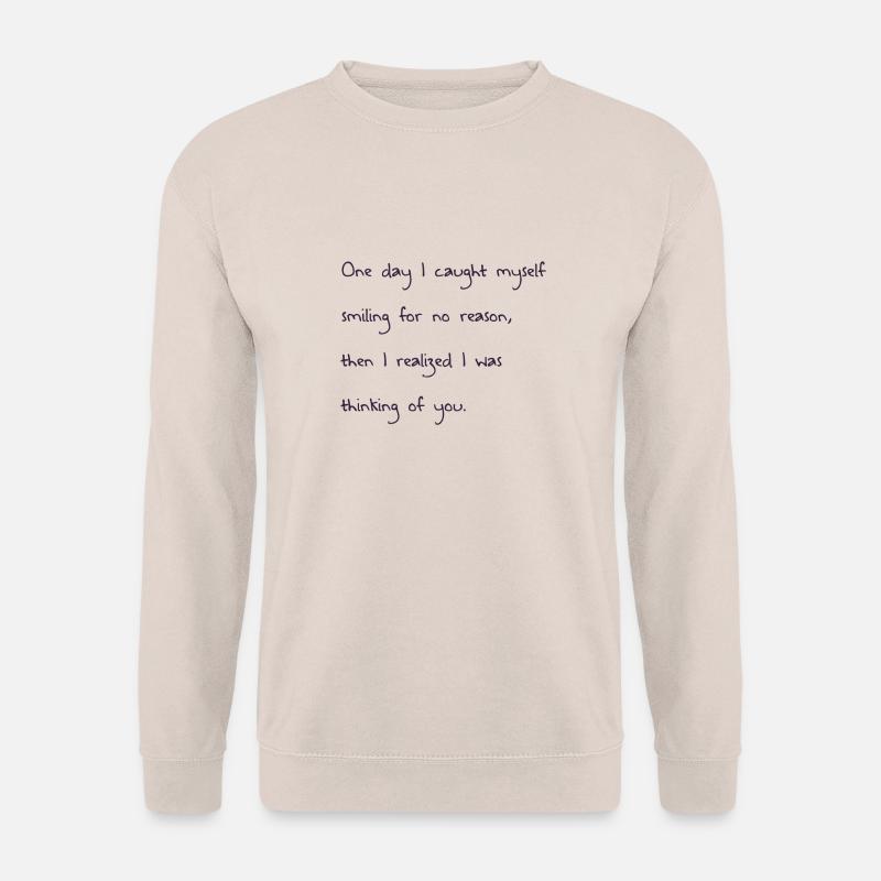 love quotes de - Unisex Pullover - Sand