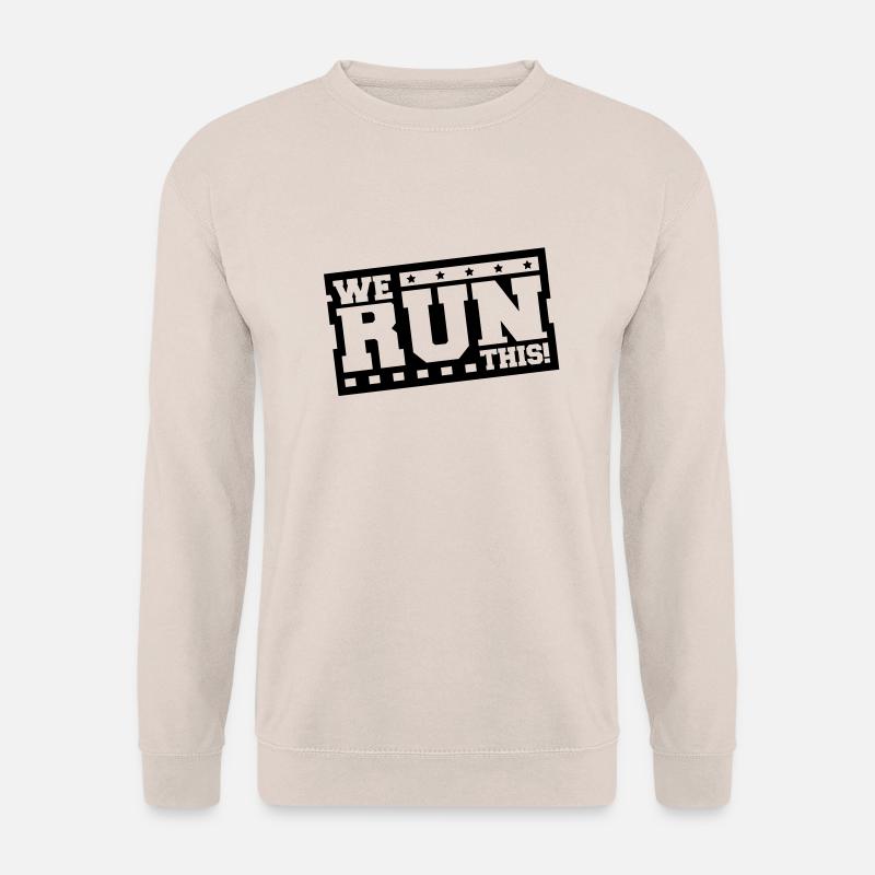 we_run_this_ft1 - Unisex Sweatshirt - sand