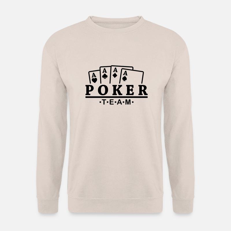 poker_team__f1 - Unisex Pullover - Sand