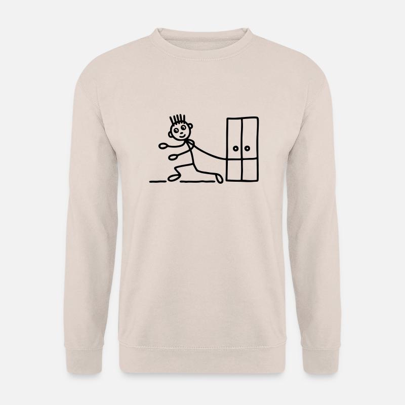 Möbelpacker - Umzugsfirma - Unisex Pullover - Sand