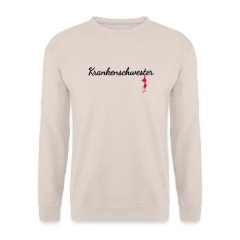 Infirmière - Sweat-shirt Unisexe - sable - Devant - Alina (178cm) & Michal (187cm)