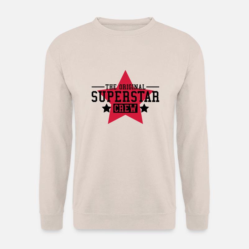 original_superstar_crew_zy2 - Unisex Pullover - Sand