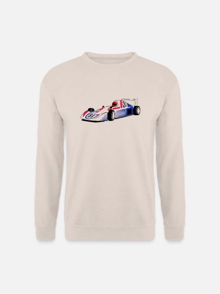 Rennauto - - Unisex Pullover - Sand