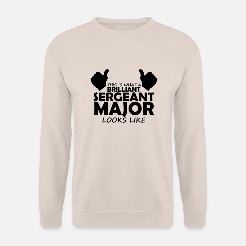brilliant sergeant major - Unisex Sweatshirt - sand