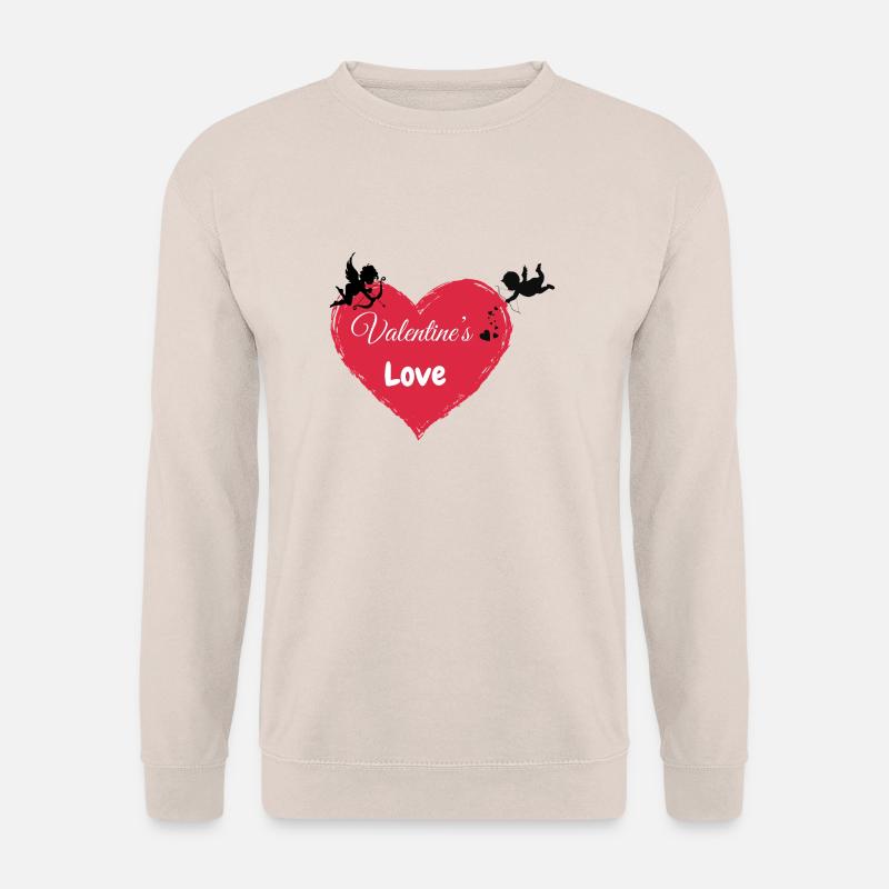 Valentin 's Day - Unisex Pullover - Sand