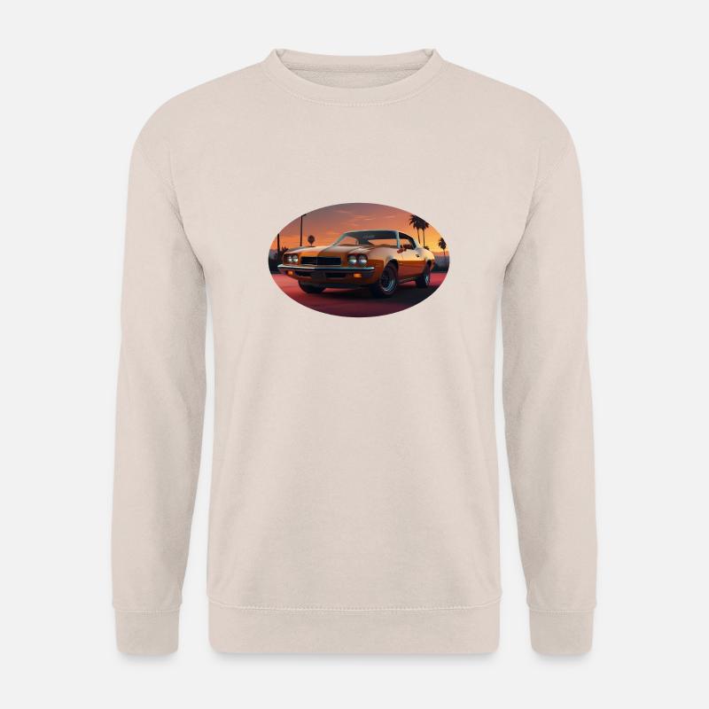 Muscle-Car - Unisex Pullover - Sand