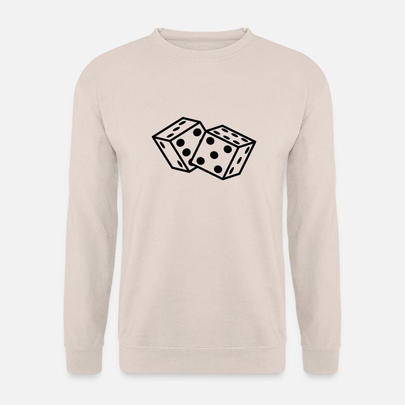 wuerfel_1c - Unisex Pullover - Sand