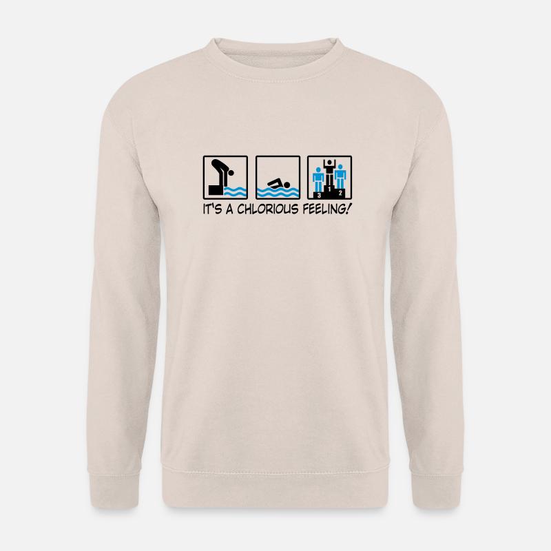 swimming - Unisex Pullover - Sand