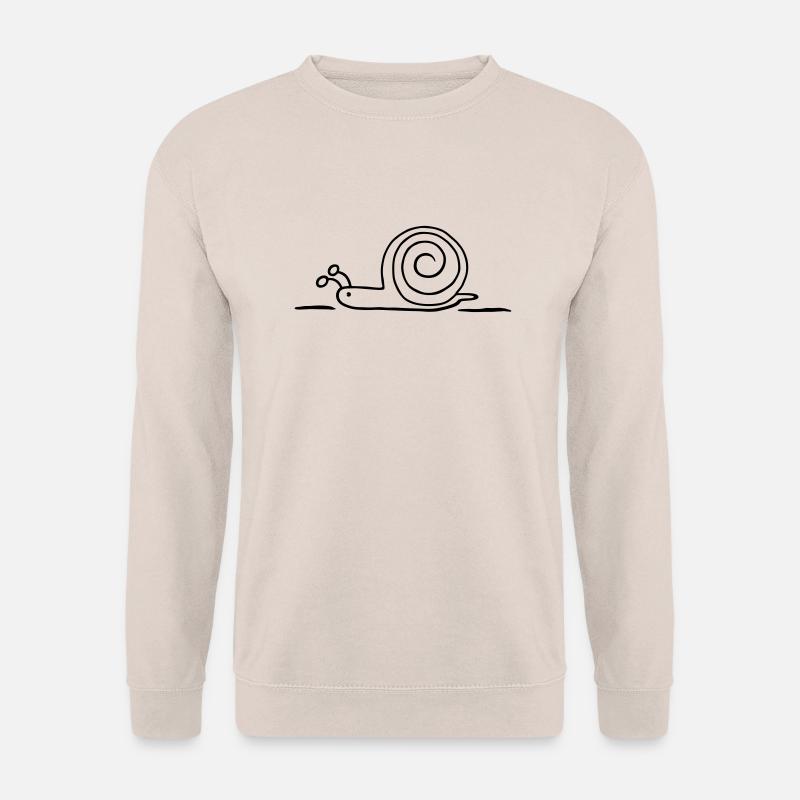 Schnecke - Unisex Pullover - Sand