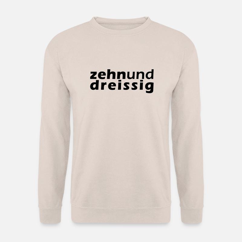 40s birthday - Unisex Sweatshirt - sand