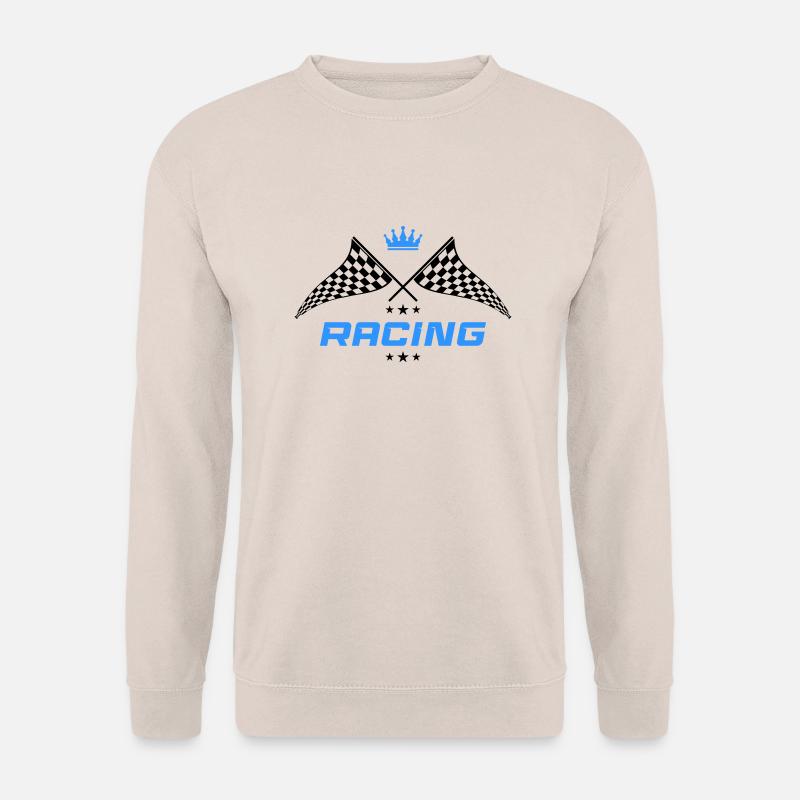 racing symbol - Unisex Pullover - Sand