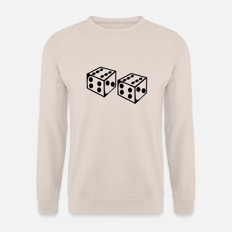 Dice - Number - Unisex Sweatshirt - sand