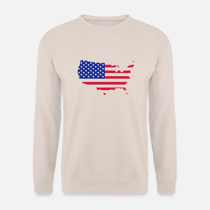 USA - Unisex Pullover - Sand