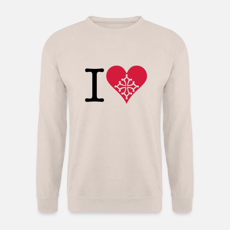 Ich liebe Okzitanisch 2C - Unisex Pullover - Sand