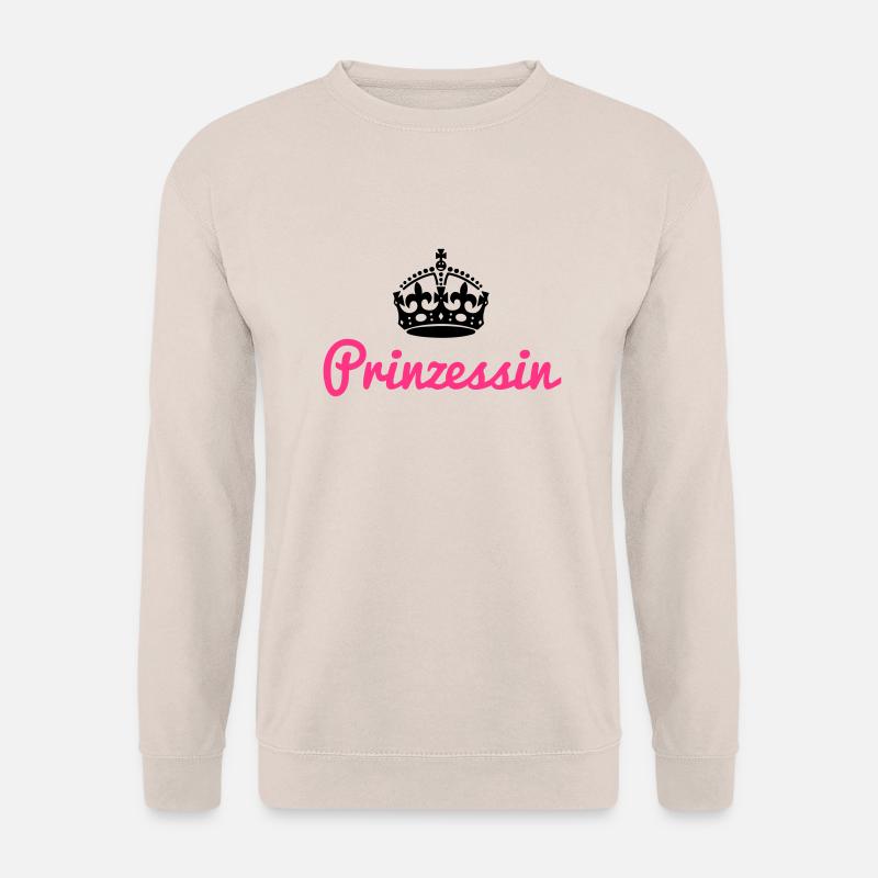 Prinzessin Krone - Unisex Pullover - Sand