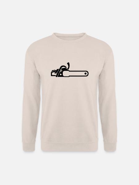 Chainsaw - Unisex Sweatshirt - sand
