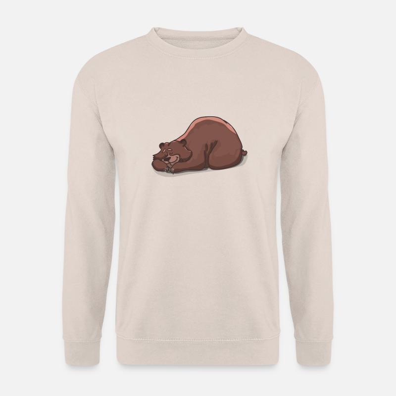 Schlafender Bär - Unisex Pullover - Sand