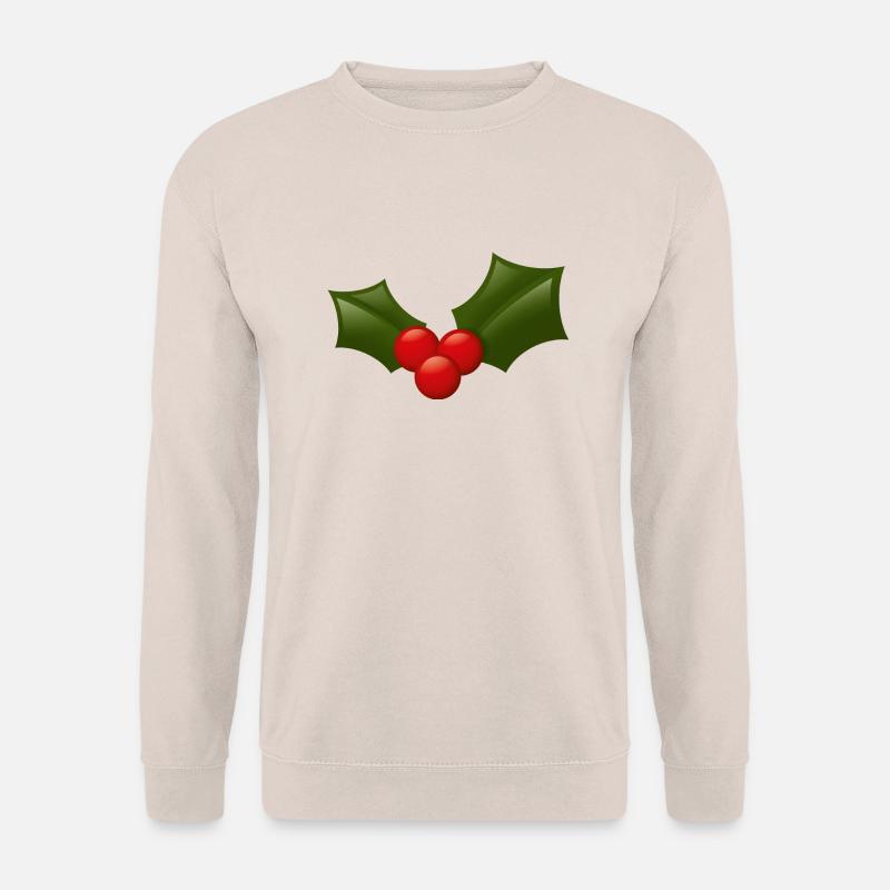 Smiley Holly - Unisex Pullover - Sand