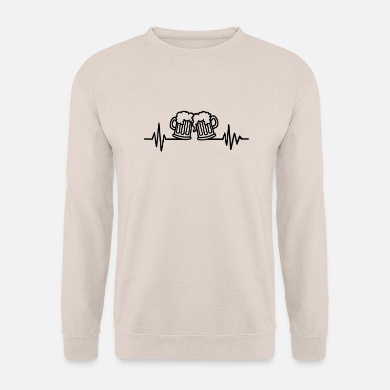 Bière - Sweat-shirt Unisexe - sable
