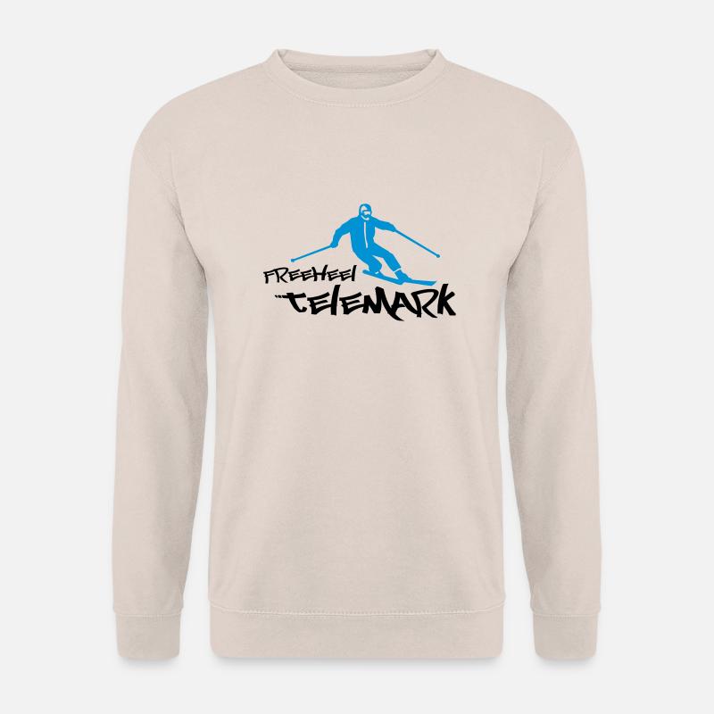 freeheel telemark - Unisex Pullover - Sand