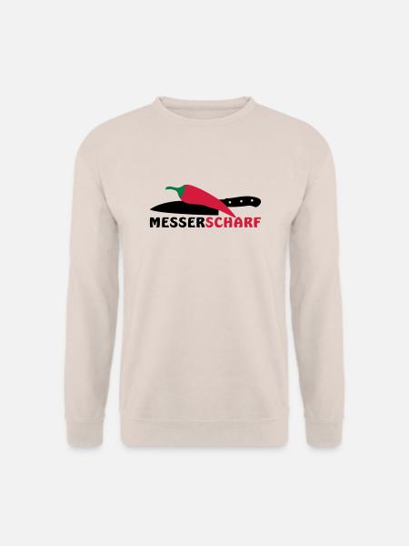 SHARP KNIFE - Unisex Sweatshirt - sand