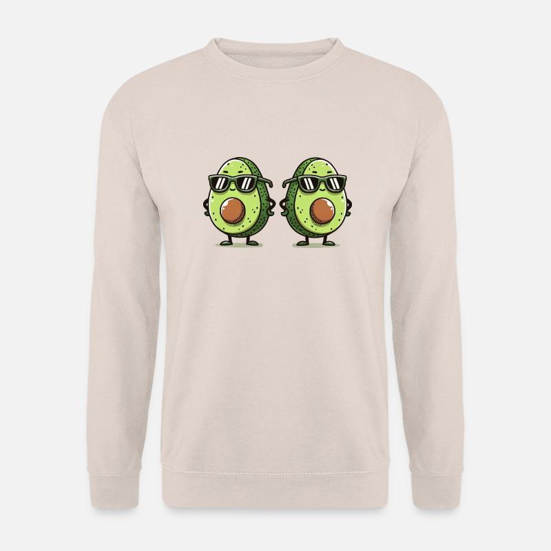 Avocado Comic 2 - Unisex Sweatshirt - sand