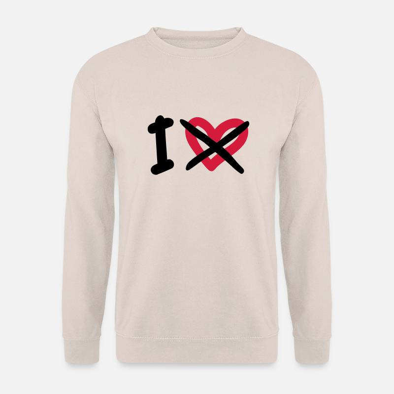 I Hate - Unisex Sweatshirt - sand