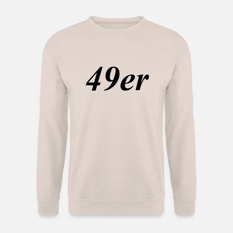 49er_black-svg - Unisex Pullover - Sand