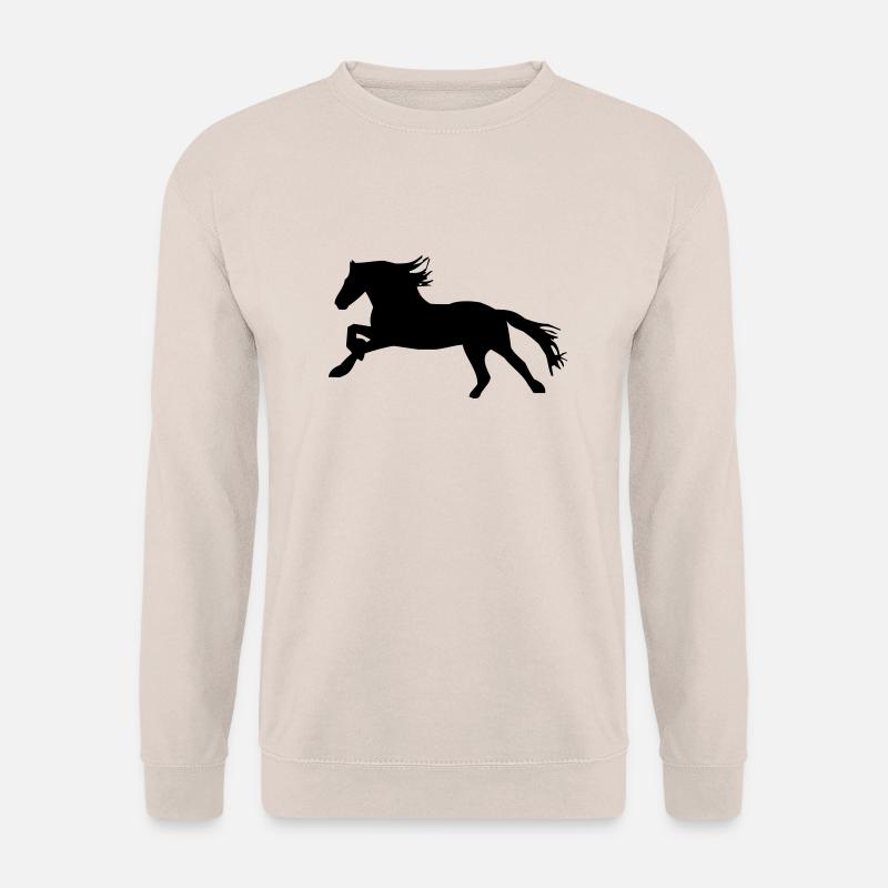pferd - Unisex Pullover - Sand