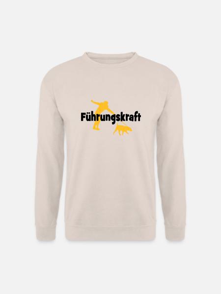 Hund - Unisex Sweatshirt - sand