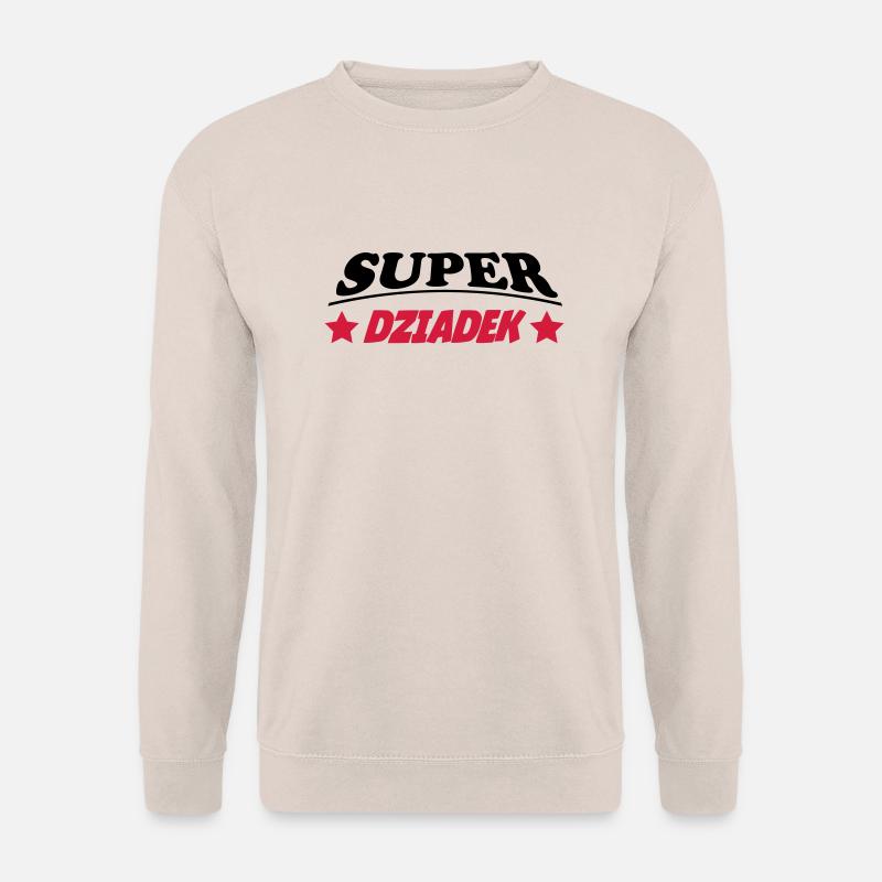 Super dziadek 111 - Unisex Pullover - Sand