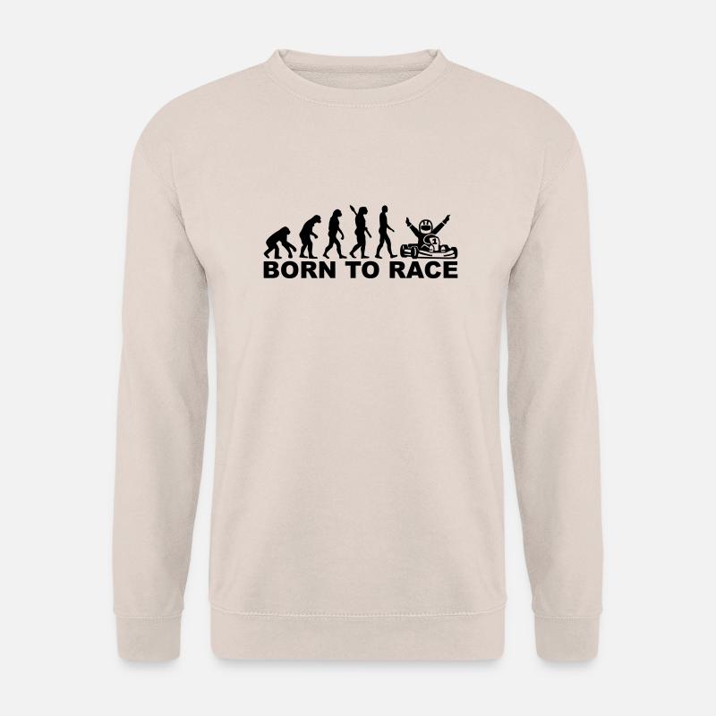 Evolution Born to race - Sweat-shirt Unisexe - sable