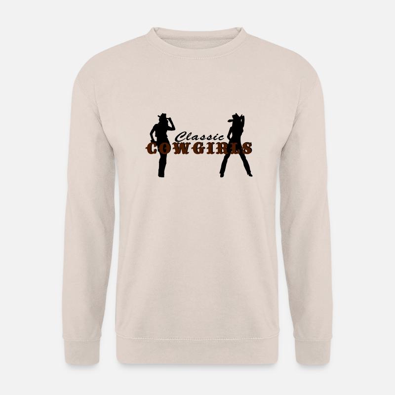 classic_cowgirls - Unisex Pullover - Sand