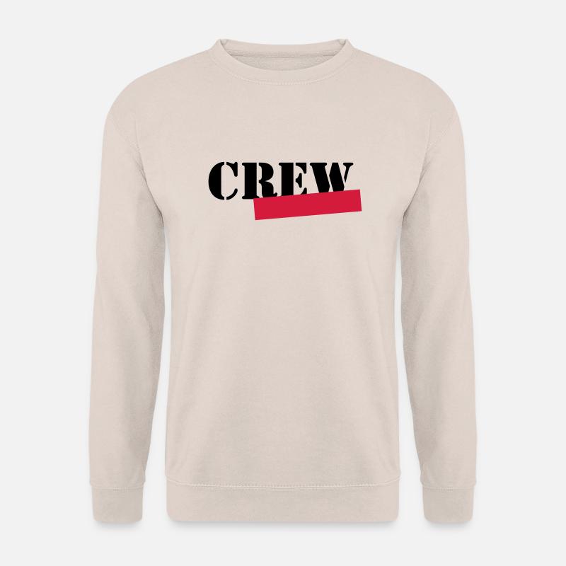 crew member - Unisex Pullover - Sand