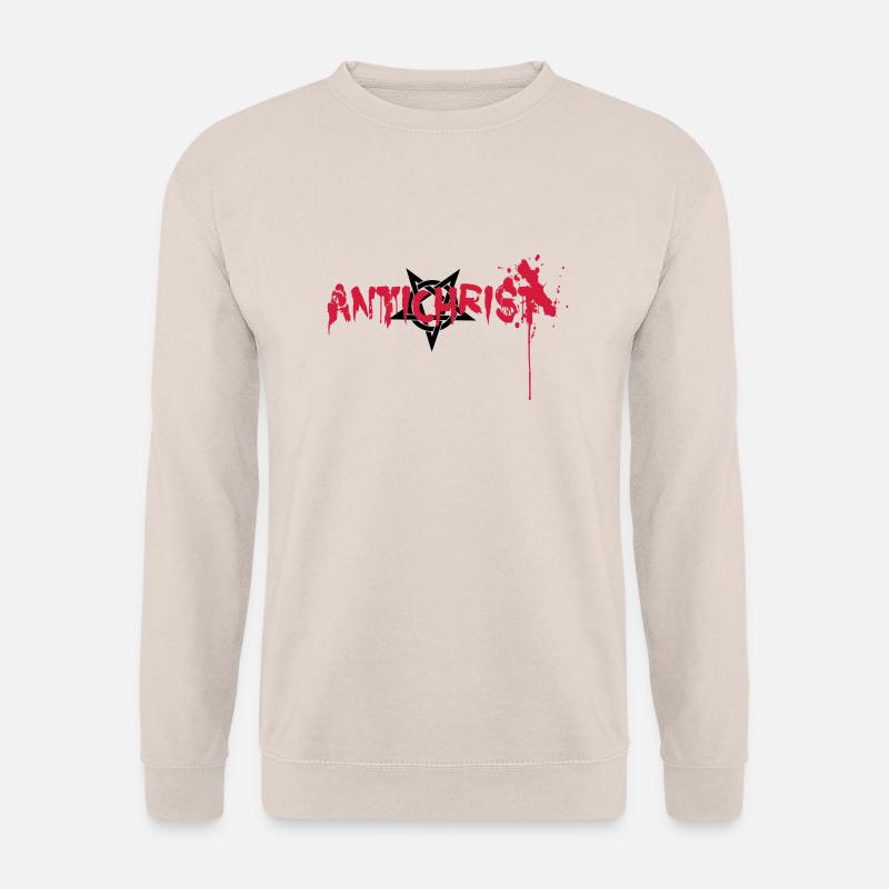 Antichrist Blood Petrangram - Unisex Pullover - Sand