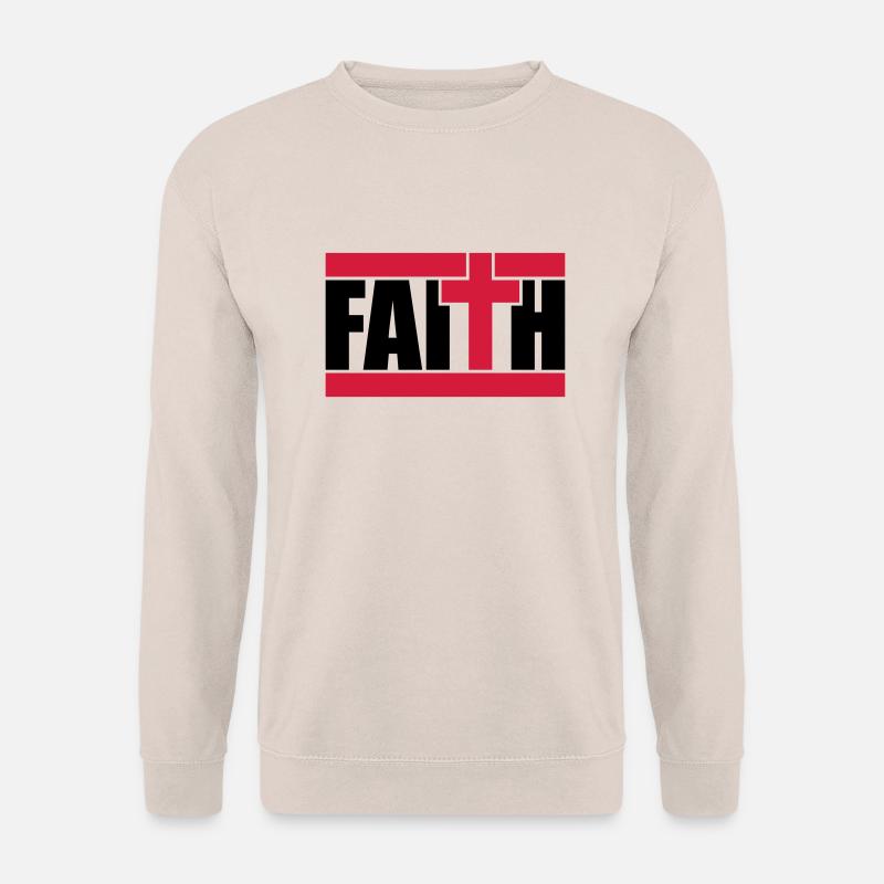 Religion Logo Text - Unisex Pullover - Sand