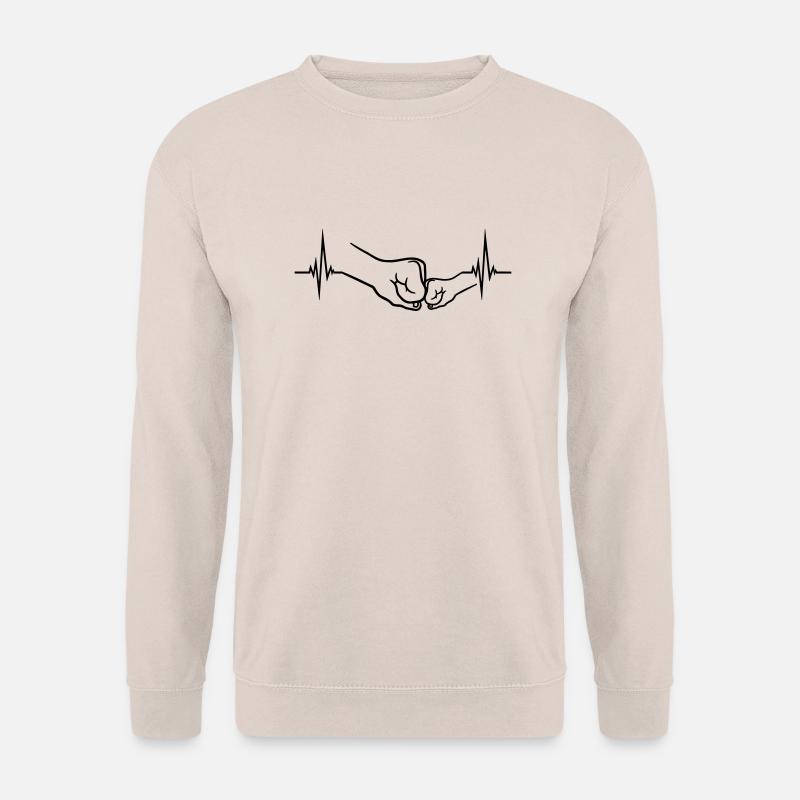 Puls Kind Fäuste - Unisex Pullover - Sand