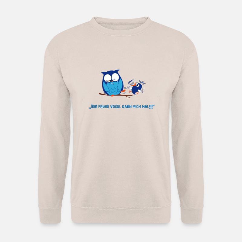 Der frühe Vogel - Unisex Pullover - Sand