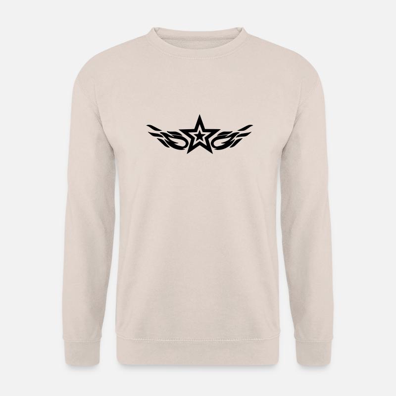 Burning Star - Unisex Pullover - Sand