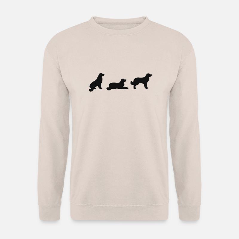 Sitz Platz Steh Hovawart - Unisex Pullover - Sand