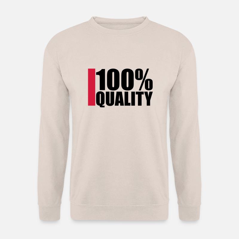 100 Procent Quality Design - Sweat-shirt Unisexe - sable