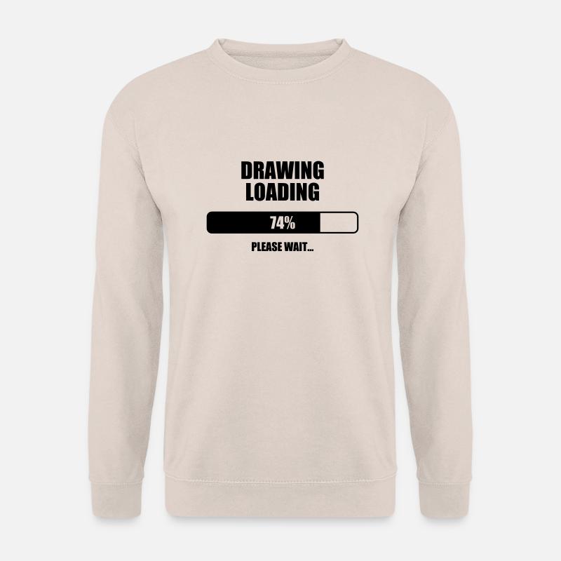 Zeichnung / Zeichner / Drawing / Drawer - Unisex Pullover - Sand