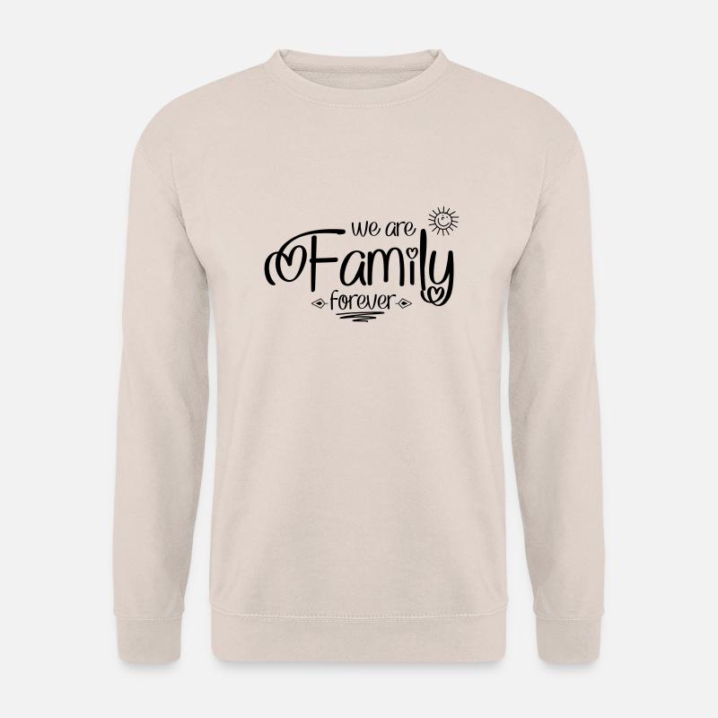 Familie - Unisex Pullover - Sand