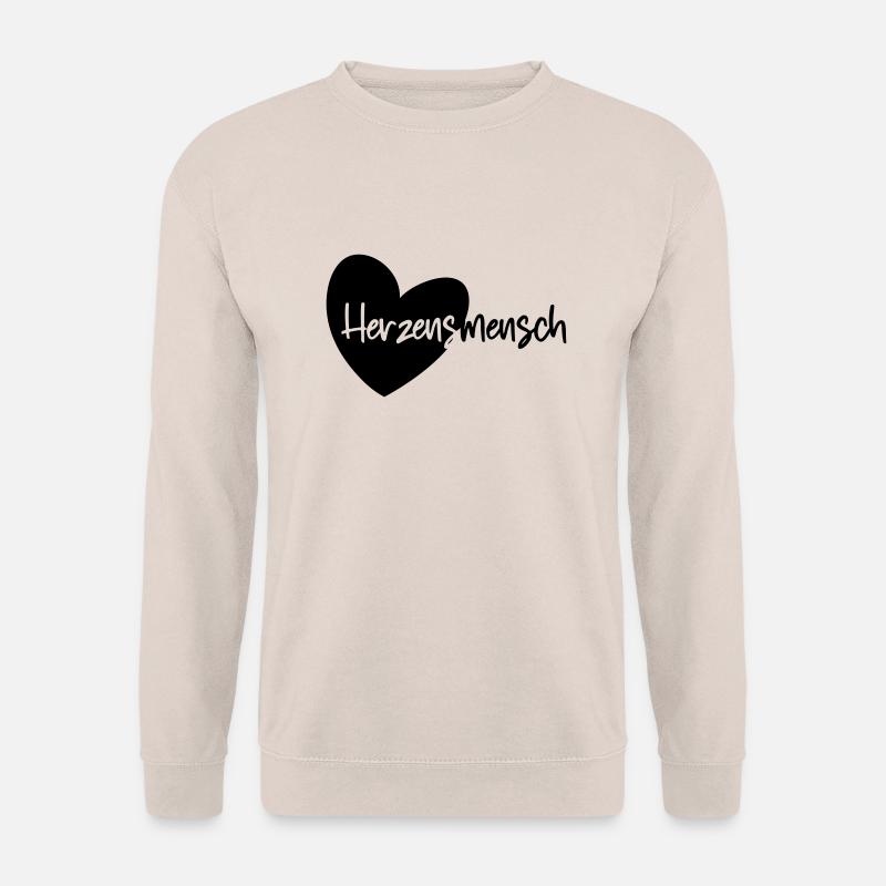 Herzensmensch - Unisex Pullover - Sand