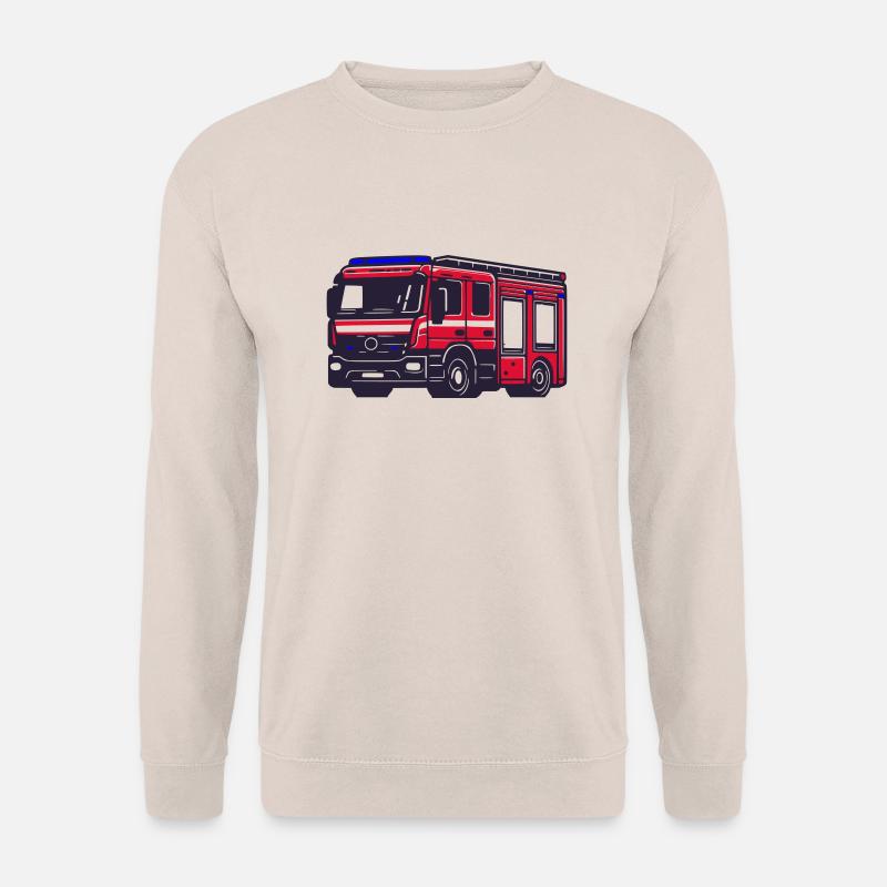 Feuerwehrauto - Unisex Pullover - Sand
