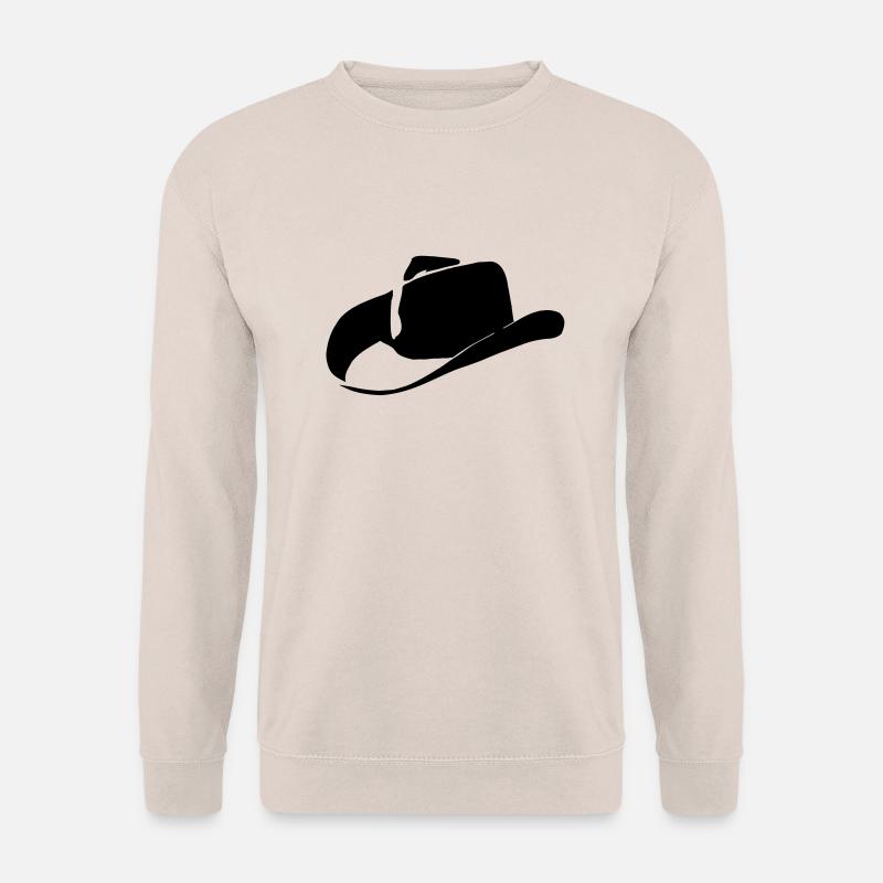 Cowboyhut - Unisex Pullover - Sand