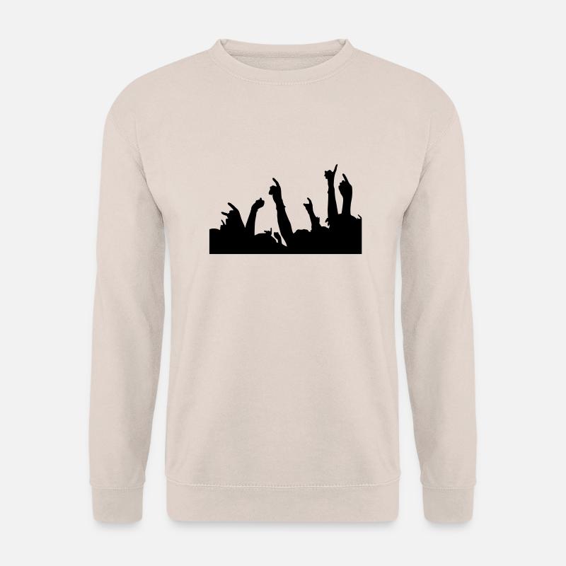 metal fingers - Unisex Pullover - Sand