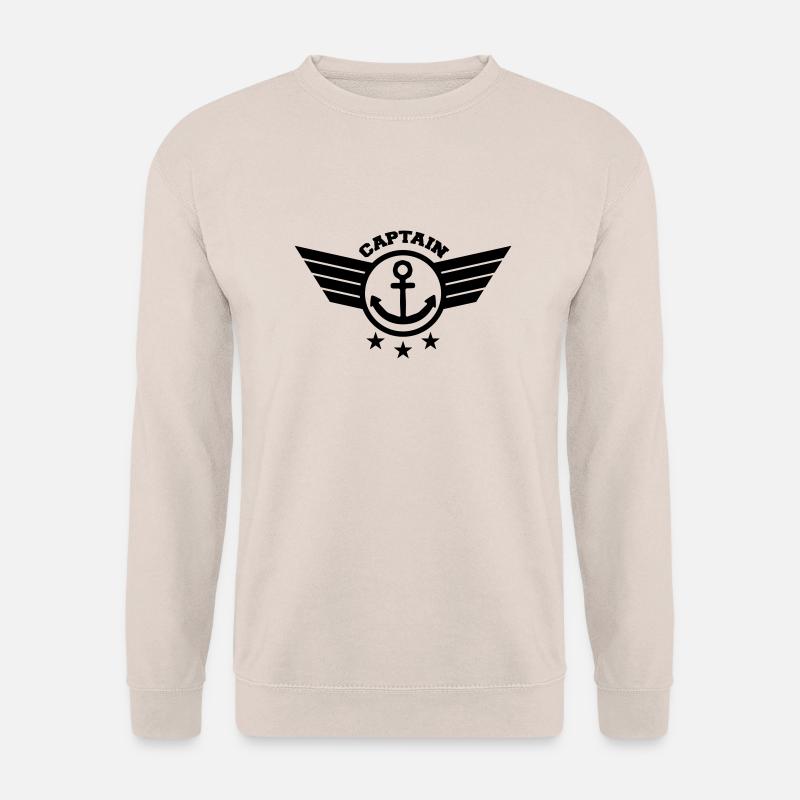 Anchor Captain - Unisex Pullover - Sand